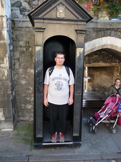 Ich habe hier kurz die Wache im Tower übernommen