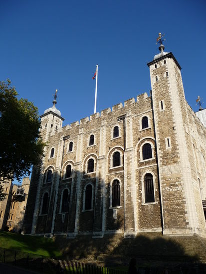 White Tower in dem eine große Waffensammlung zu sehen ist