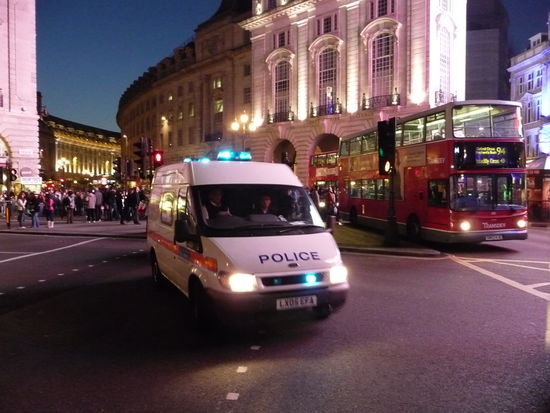 Verkehr am Picadilly Circus