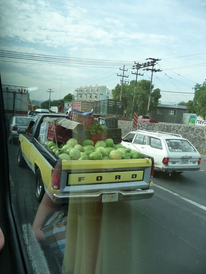 Fahrt von Mexico City nach Puebla