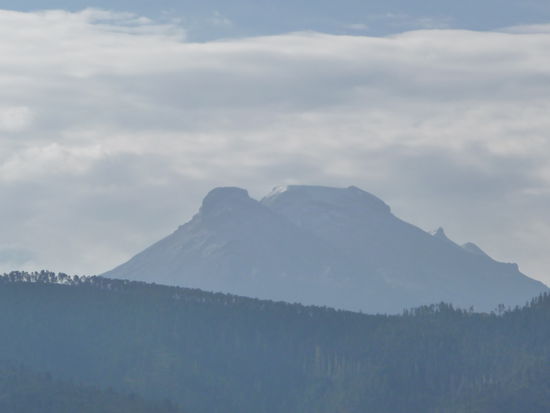 Der Vulkan Popocatepetl mit 5465 m zweithöchster Berg Mexicos