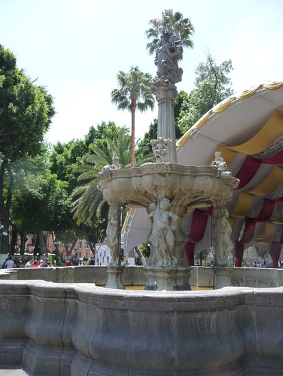 Brunnen am Zocalo