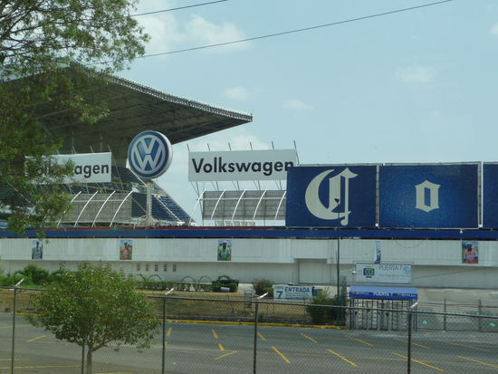 Der Fußballklub von Puebla wird von VW gesponsert