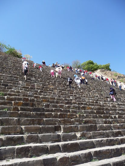 Aufstieg Südplattform