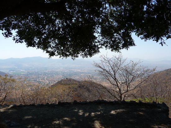 Blick vom Monte Alban