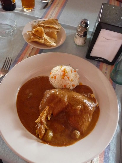 Poulet de Oaxaca gab es heute für mich
