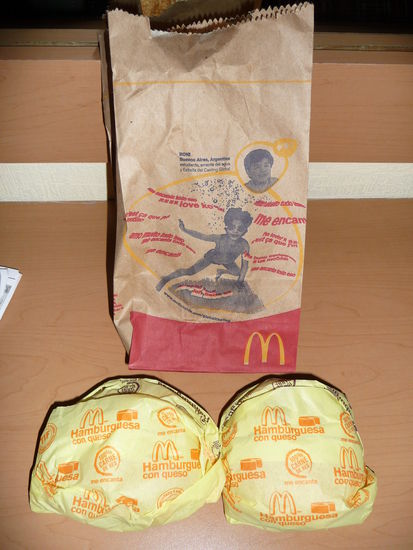 Kleiner Imbiss auf die schnelle grins...