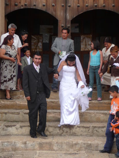 Hochzeit in der Santo Domingo Kirche