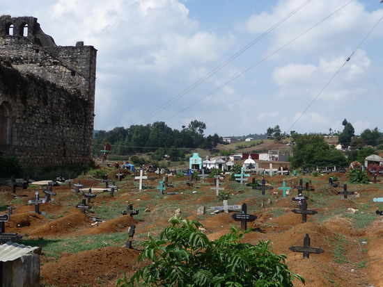Alter Friedhof in San Juan Chamula