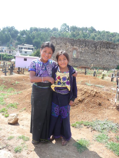 2 Indianermädchen in San Juan Chamula