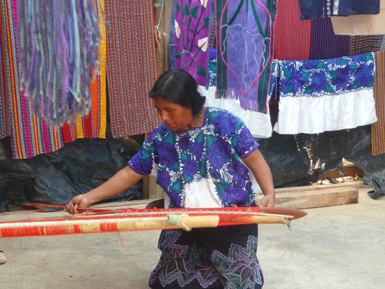 Webhandwerk in Zinacantan