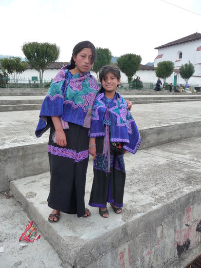 Noch 2 Indiomädchen in Zinacantan