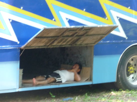 Bei 36 Grad im Schatten darf man sich ruhig mal eine Pause erlauben