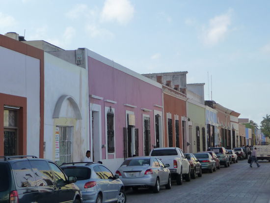 Straße in der Altstadt von Campeche