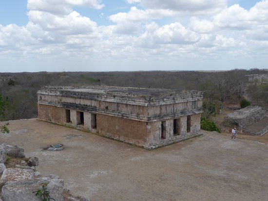 Das Schildkrötenhaus von oben