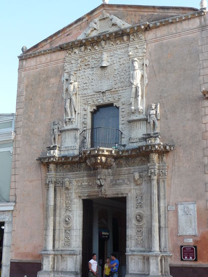 Palast der Familie Montejo aus dem Jahre 1549 ältestes Haus in Merida