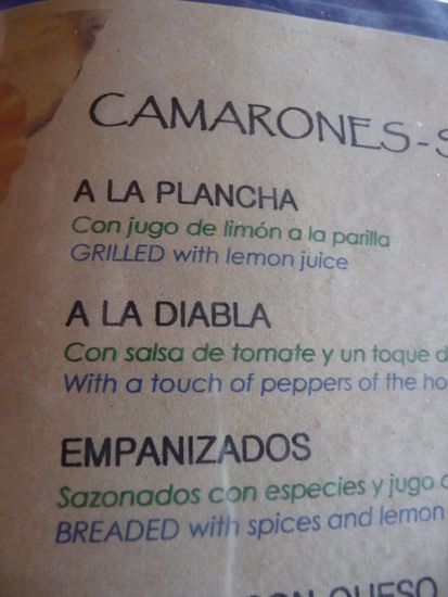 Camarones - Garnellen