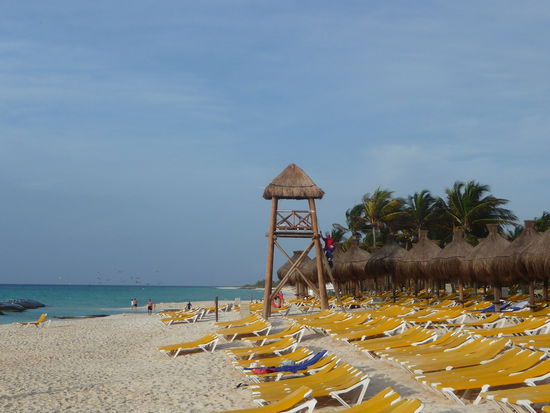 Am Morgen kurz vor den großen Ansturm