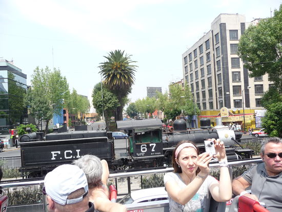 Die einzige Lock die ich in Mexico gesehen habe allerdings auch nur als Denkmal am Plaza de la Republica