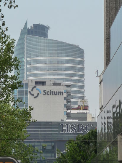 HSBC GEbäude an der Av. Reforma