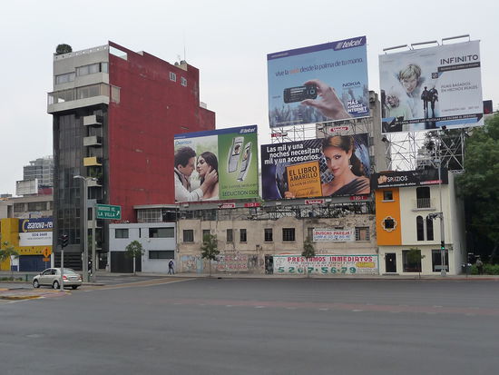 Werbung auf Mexikanisch