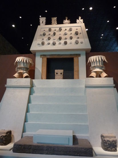 Modell eines Tempels