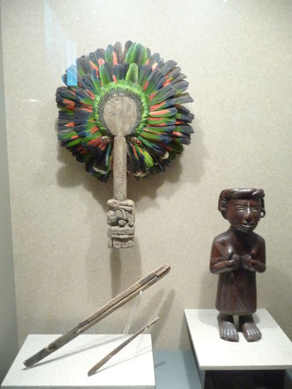 Kopfschmuck der Azteken