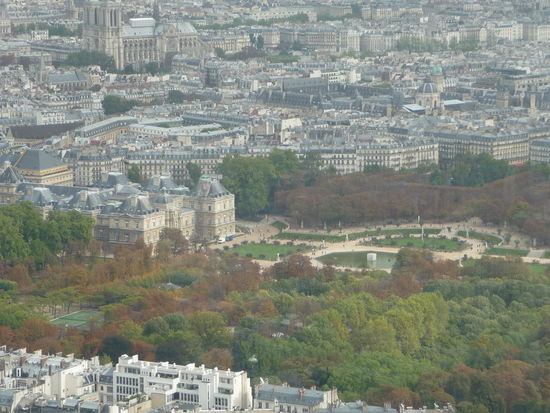 Palais Du Luxembourg von oben