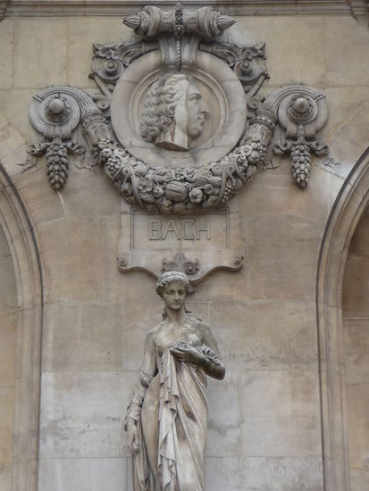 Medaillon von Johann Sebastian Bach