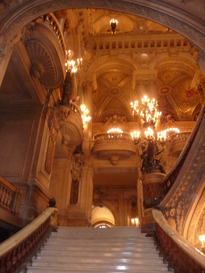 Prachtvolles Treppenhaus Palais Garnier