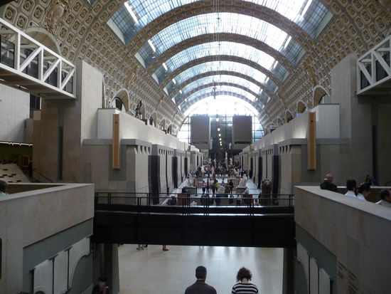 Die alte Bahnhofshalle ist heute ein Museum