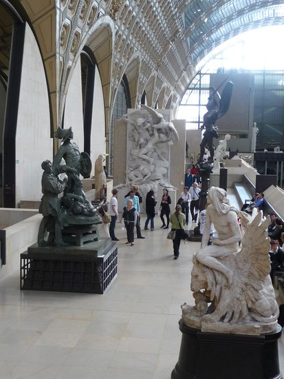 Skulpuren im Orsay Museum
