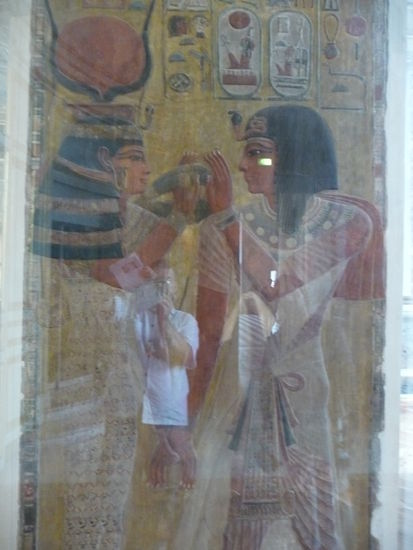 Relief aus dem Grab des Sethos I.