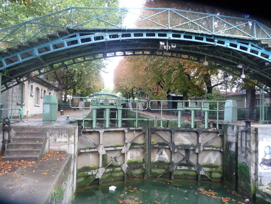 Schleuse am Canal St. Martin