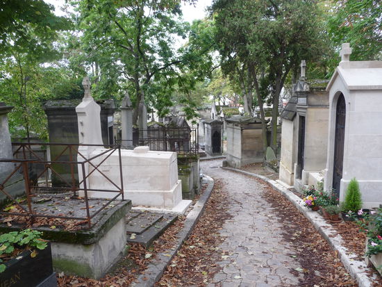 Gasse in Pere Lachaise