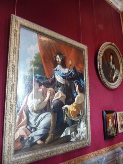 Eines von mehreren hundert Malerein im Schloß Versailles