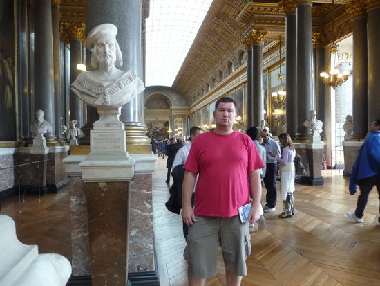 Ich in der Schlachtengalerie