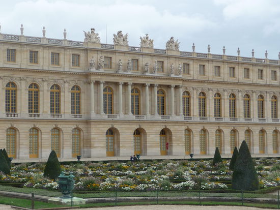 Schloß vom Garten aus gesehen