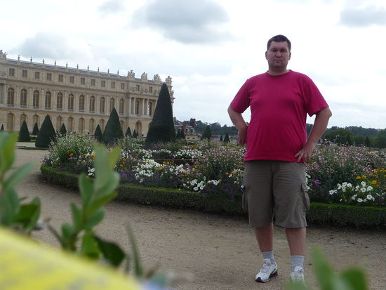 Ich im Garten Versailles