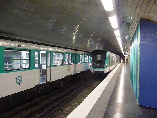 Station Porte Dauphine Metro Linie 2
