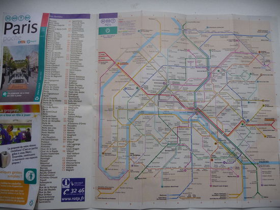 Metro Plan Paris