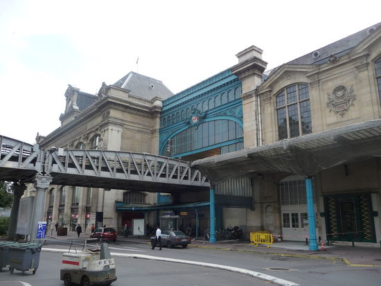 Bahnhof Austerlitz mit Metro Viadukt der Linie 5