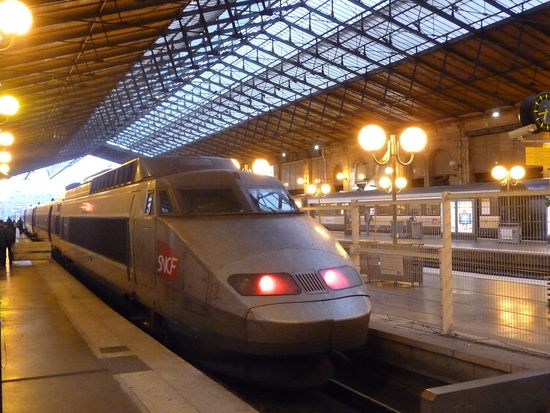 TGV im Bahnhof Gare du Nord