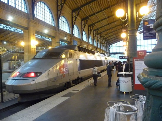 TGV im Gare du Nord