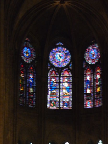 Fenster in der Notre Dame