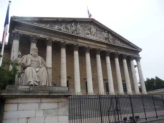 Palais Bourbon Sitz der Nationalversammlung und Unesco Weltkulturerbe