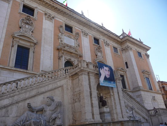 Senatorenpalast ( Rathaus ) auf dem Kapitol