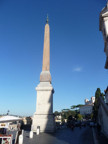 Obelisk vor der Kirche Santa Trinita dei Monti