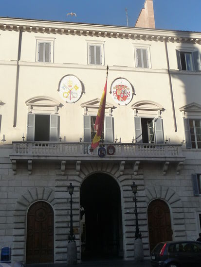 Spanische Botschaft an der spanischen Treppe
