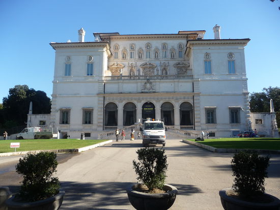 Das Casino in dem die wertvolle Galleria Borghese untergebracht ist.